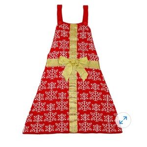 Just One present overall Christmas dress